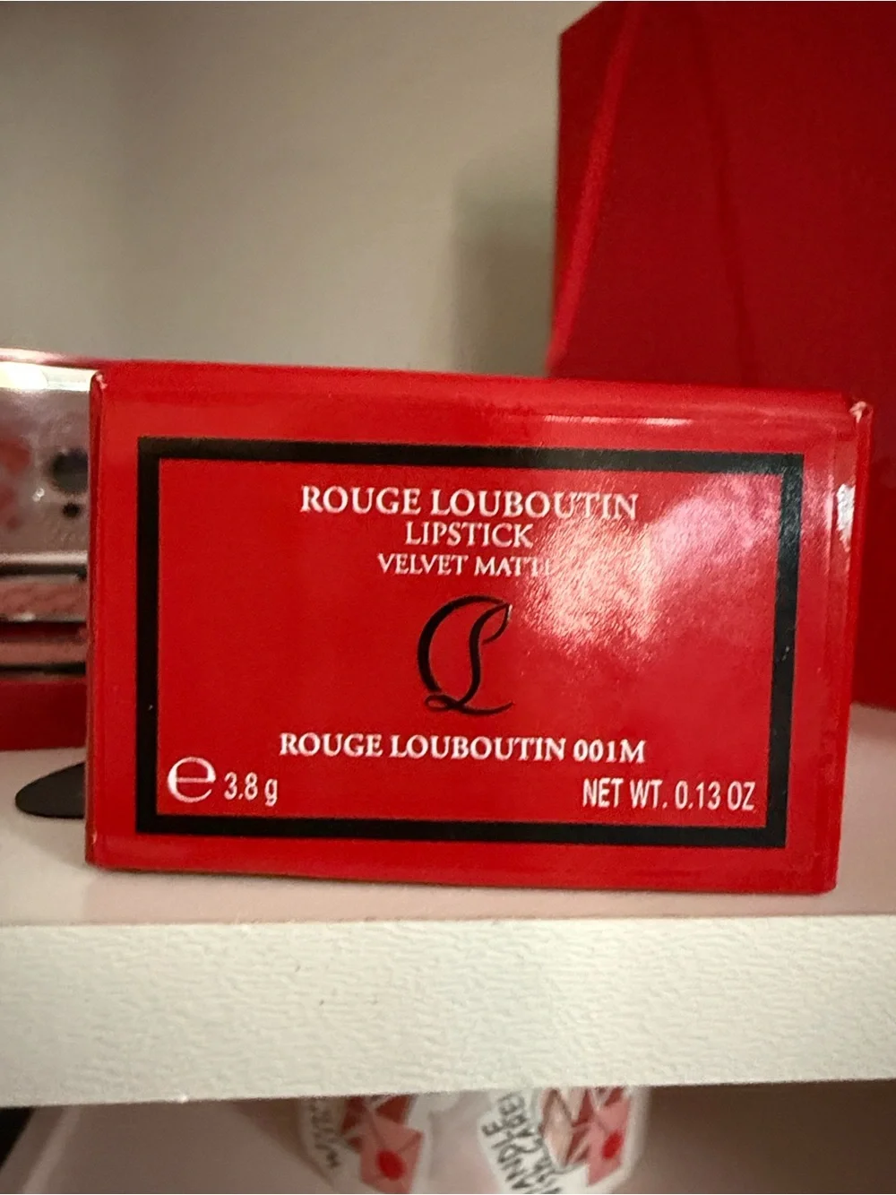 Christian Louboutin Eyeshadow Duo, Rouge Lipstick & GWP Notebook Set